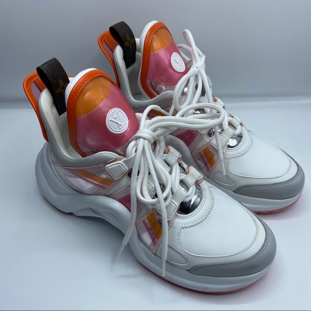 Louis Vuitton Archlight Sneaker Rose Orange 37.5